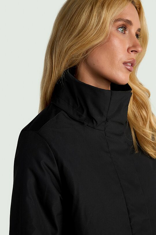 Coat with membrane and  synthetic insulation 6 | BLACK | Audimas