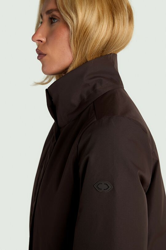 Coat with membrane and  synthetic insulation 8 | BROWN | Audimas