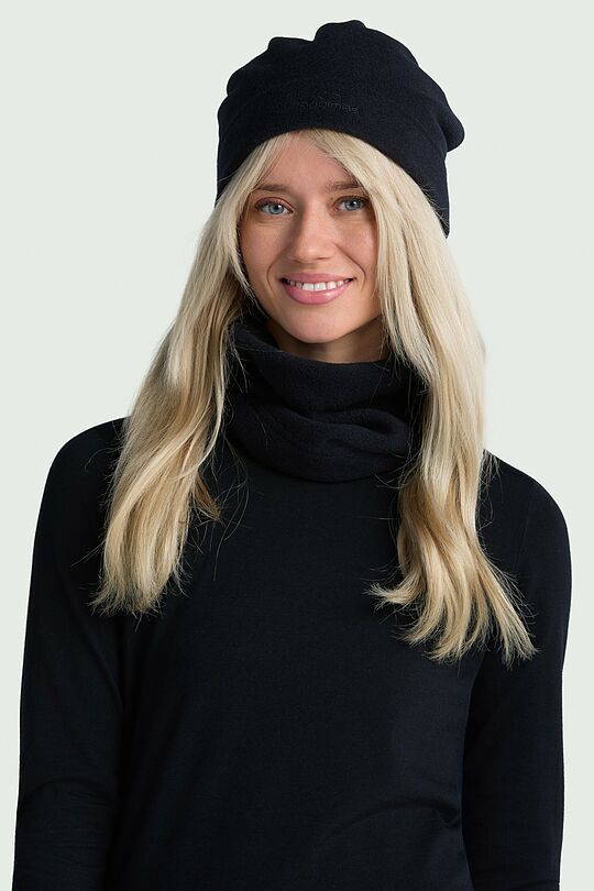 Polartec 100 Series fleece neck muff 3 | BLACK | Audimas