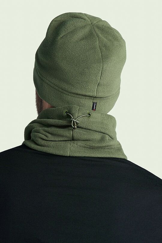 Polartec 100 Series fleece neck muff 4 | GREEN | Audimas