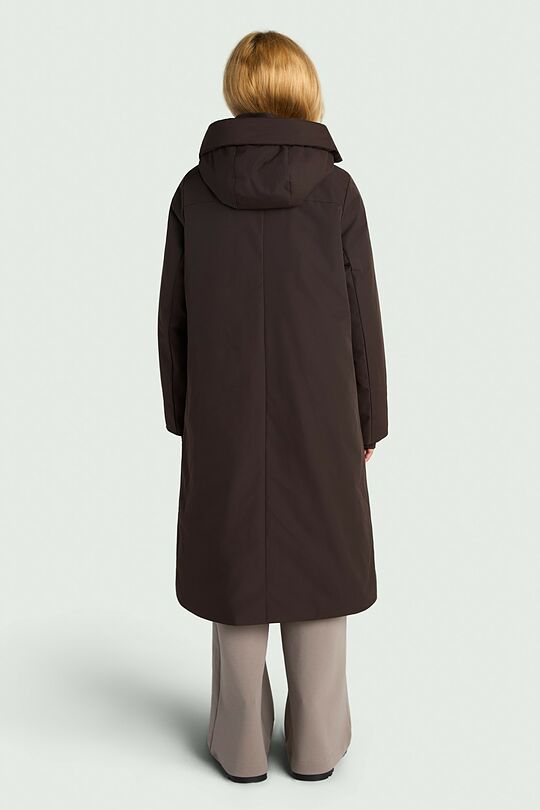 Coat with membrane and  synthetic insulation 3 | BROWN | Audimas