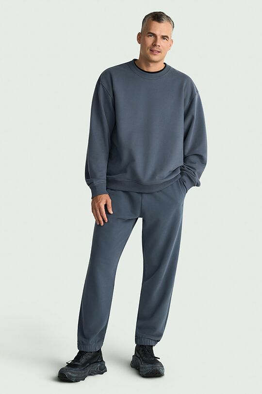 Oversized heavy-weight cotton sweatshirt 5 | GREY | Audimas