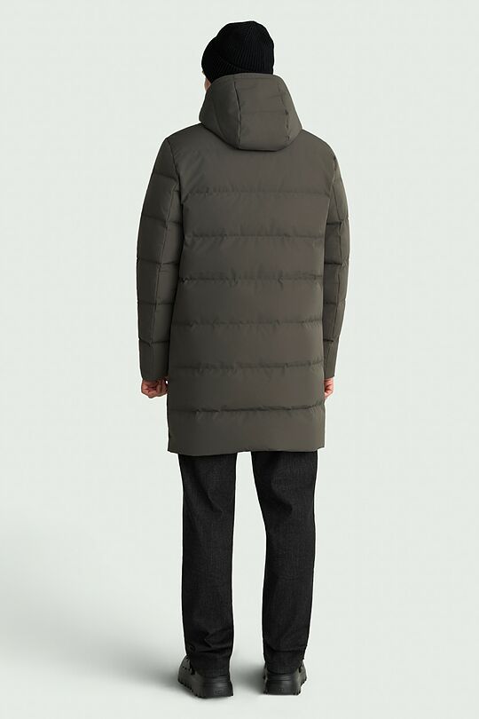 Down coat with membrane 2 | DARK GREY | Audimas