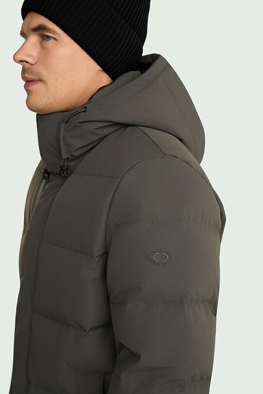 Down coat with membrane 3 | DARK GREY | Audimas