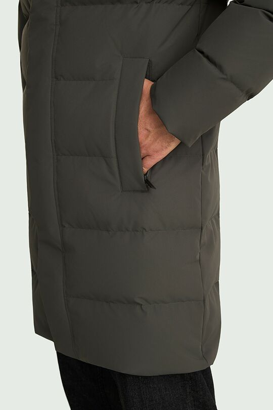 Down coat with membrane 4 | DARK GREY | Audimas