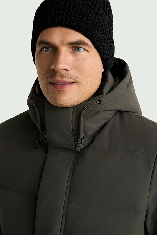 Down coat with membrane 5 | DARK GREY | Audimas