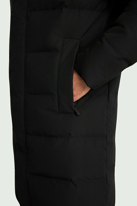 Down coat with membrane 4 | BLACK | Audimas