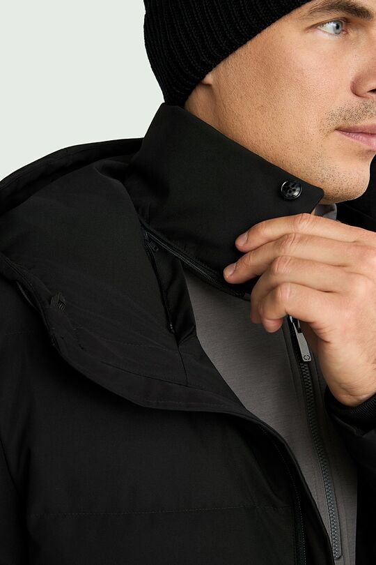 Down coat with membrane 7 | BLACK | Audimas