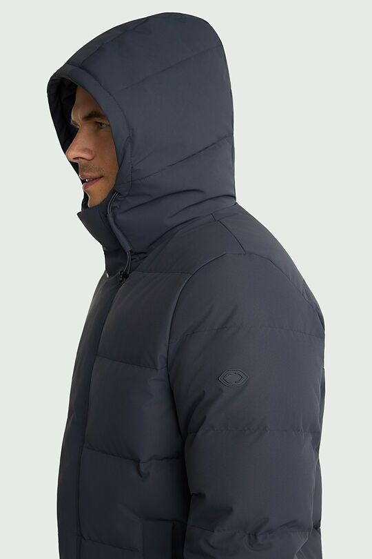 Down coat with membrane 4 | GREY | Audimas