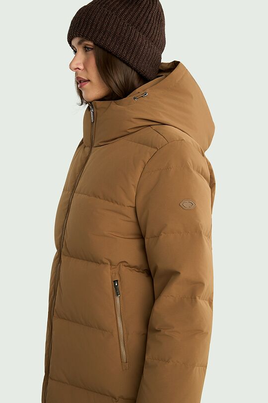 Down coat with membrane 5 | BROWN | Audimas