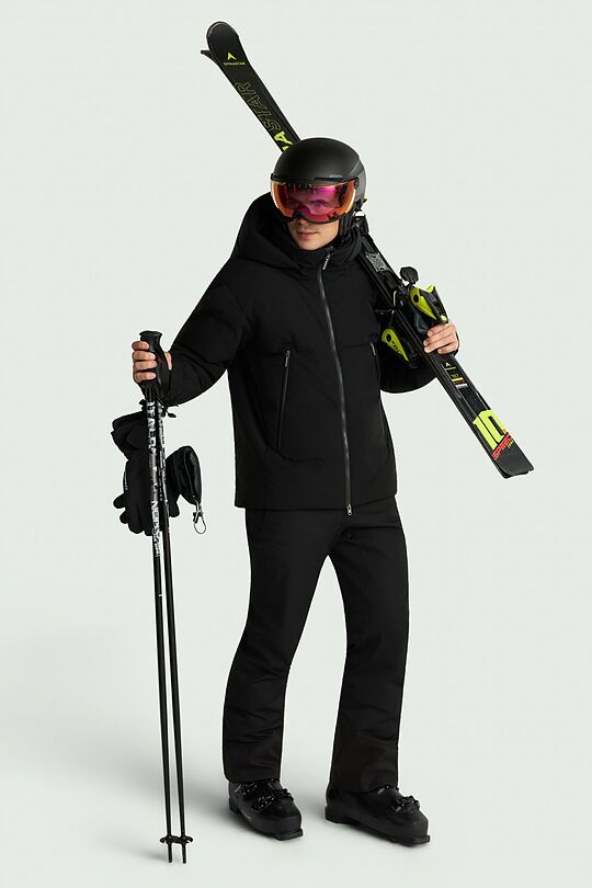 Down ski jacket with membrane 1 | BLACK | Audimas