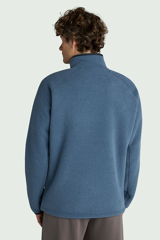 Sherpa fleece full-zip jacket 2 | BLUE | Audimas