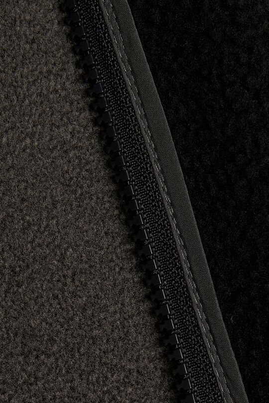 Sherpa fleece full-zip jacket 6 | GREY | Audimas