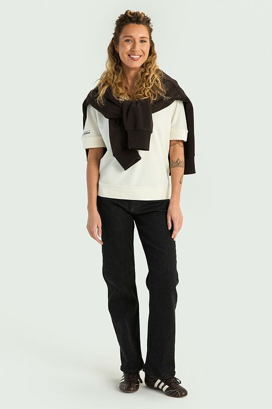 Straight fit jeans with elastane 1 | BLACK | Audimas