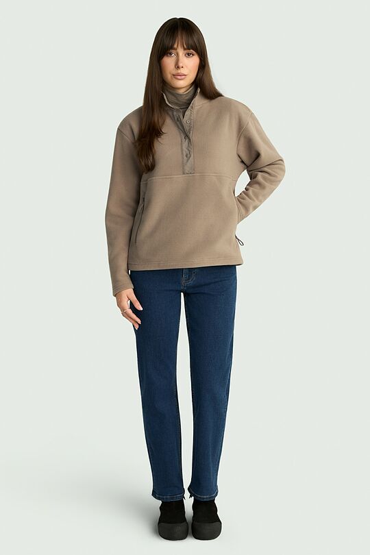 Straight fit jeans with elastane 1 | BLUE | Audimas