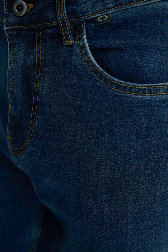 Regular fit jeans with elastane 4 | BLUE | Audimas