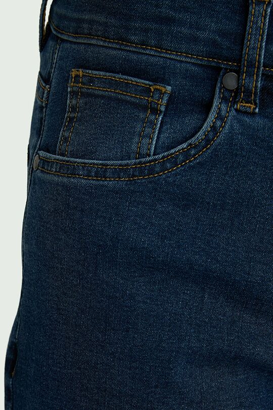 Regular fit jeans with elastane 5 | BLUE | Audimas