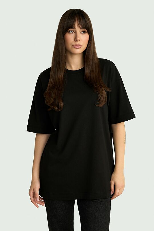 Unisex short-sleeve cotton T-shirt "Together till Victory" 2 | BLACK | Audimas
