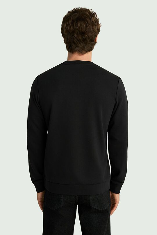Men's cotton sweatshirt "Till Victory" 2 | BLACK | Audimas