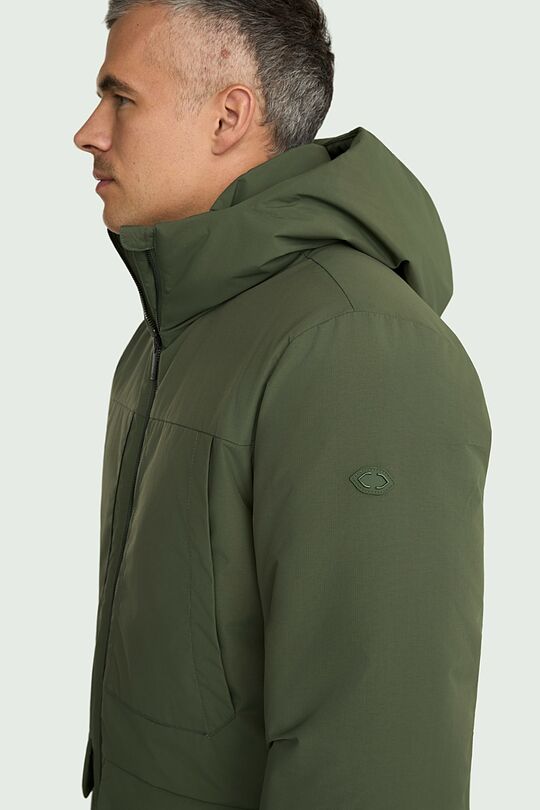 Jacket with synthetic „Thermore” insulation and membrane 4 | GREEN | Audimas