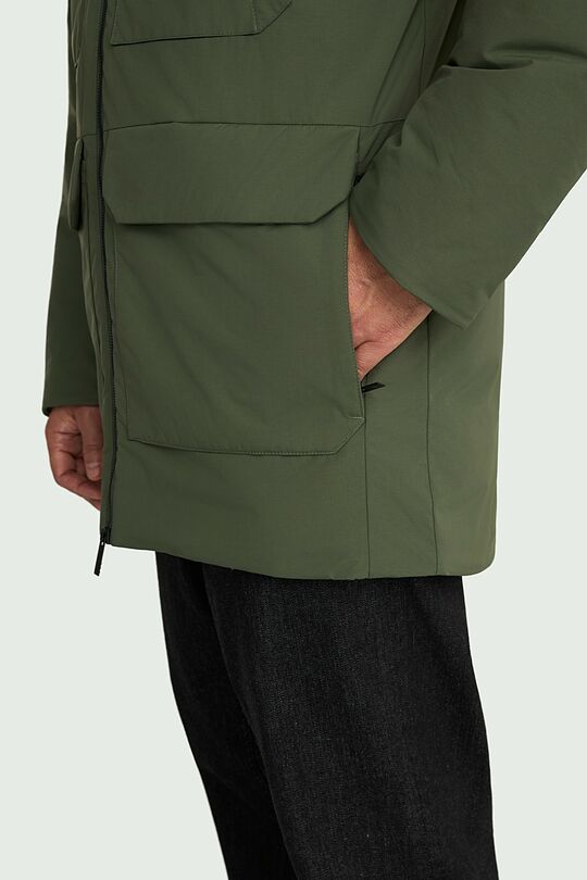 Jacket with synthetic „Thermore” insulation and membrane 5 | GREEN | Audimas