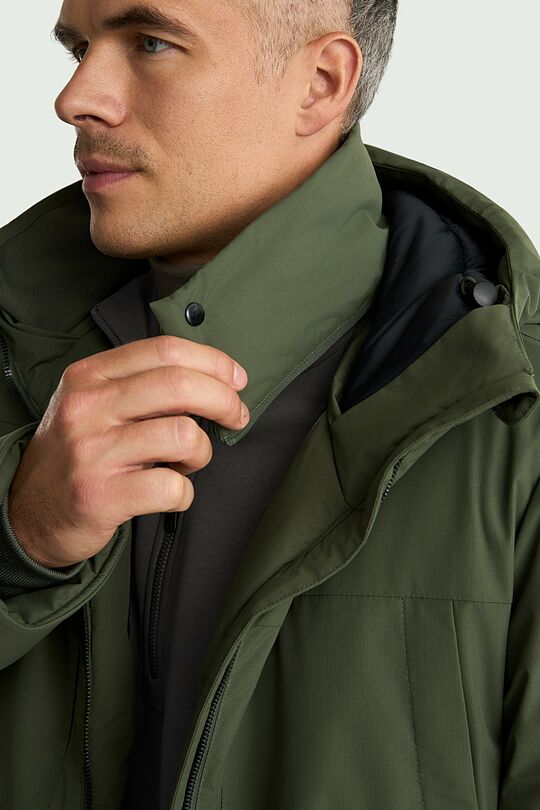 Jacket with synthetic „Thermore” insulation and membrane 7 | GREEN | Audimas