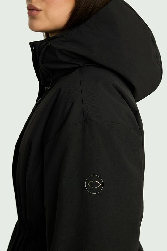 Pūkinė striukė 5 | BLACK | Audimas