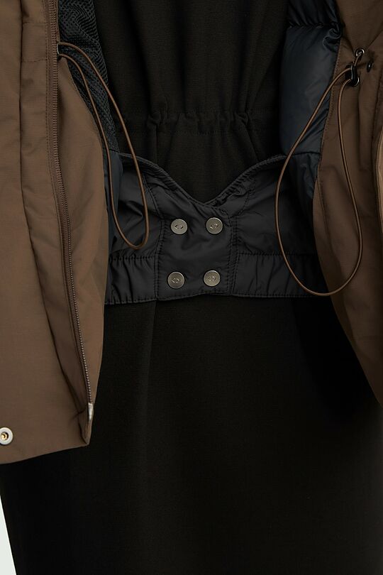 Down jacket 9 | BROWN | Audimas