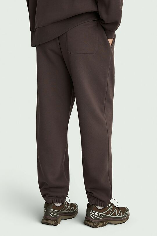 Cotton fleece sweatpants 3 | BROWN | Audimas