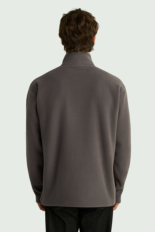 Full-zip fleece sweatshirt 2 | GREY | Audimas