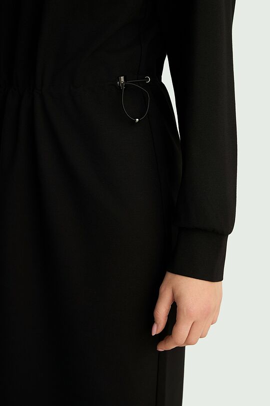 Dress with long sleeves 4 | BLACK | Audimas