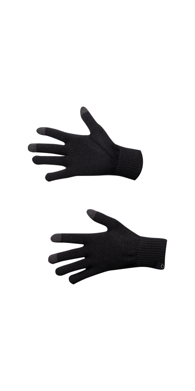 Merino wool gloves BRODY 1 | BLACK | Audimas