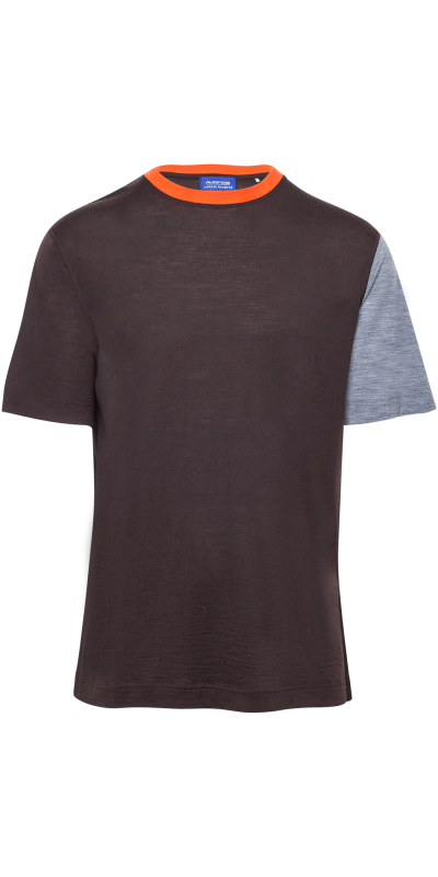 T-shirt ROGER 1 | BROWN/BORDEAUX | Audimas