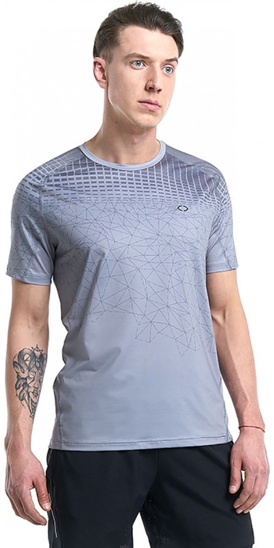 T-shirt ENRI 1 | GREY/MELANGE | Audimas