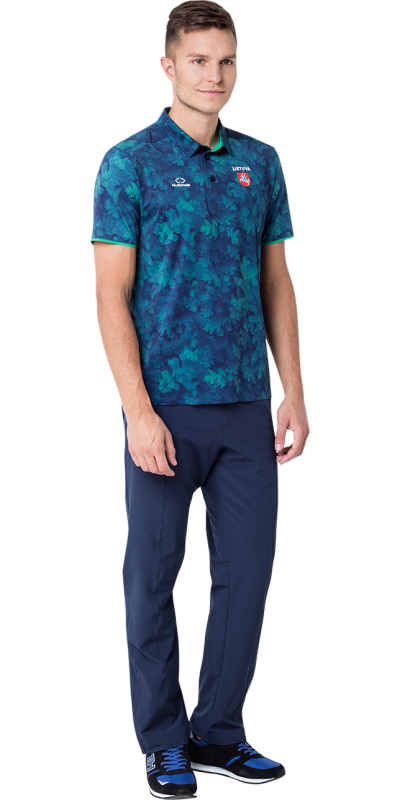 Polo T-shirt Oak with the box 2 | BLUE | Audimas