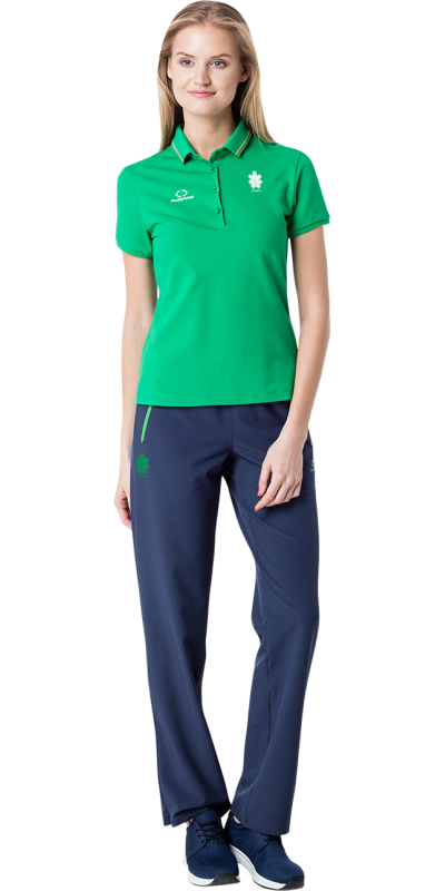 Polo T-shirt GRYTE 2 | GREEN/ KHAKI / LIME GREEN | Audimas
