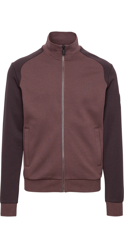 Sweatshirt ANDO 3 | BROWN/BORDEAUX | Audimas