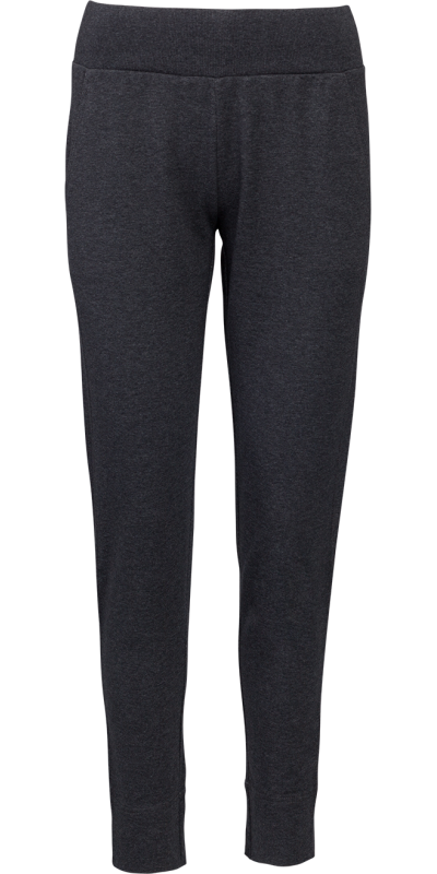 Cotton terry sweatpants 1 | GREY/MELANGE | Audimas