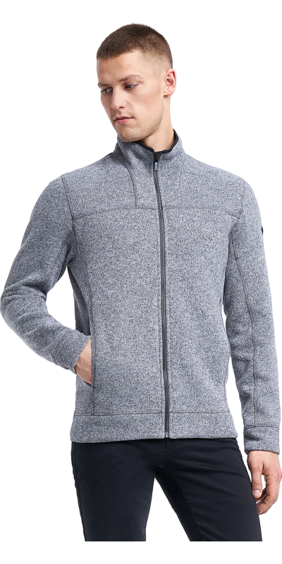 POLARTEC fleece jacket 1 | GREY/MELANGE | Audimas