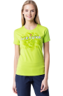 T-shirt ALESIA 1 | GREEN/ KHAKI / LIME GREEN | Audimas
