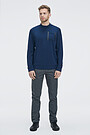Viscose fleece sweatshirt 4 | BLUE | Audimas
