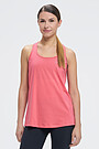 Fitted tank top 1 | RED/PINK | Audimas