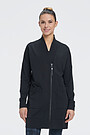 Modal tricot zip-through hoodie 1 | BLACK | Audimas