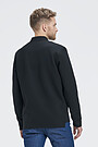 Viscose interlock tricot zip-through jacket 2 | BLACK | Audimas