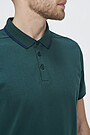 Cotton polo shirt 3 | GREEN/ KHAKI / LIME GREEN | Audimas