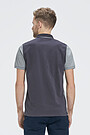 Cotton polo shirt 2 | GREY/MELANGE | Audimas