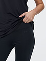 Functional straight leg sweatpants 3 | BLACK | Audimas