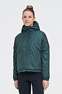 Reversible THERMORE insulated jacket 1 | GREEN/ KHAKI / LIME GREEN | Audimas