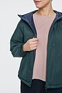 Reversible THERMORE insulated jacket 4 | GREEN/ KHAKI / LIME GREEN | Audimas