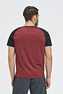 Functional tee 2 | BROWN/BORDEAUX | Audimas